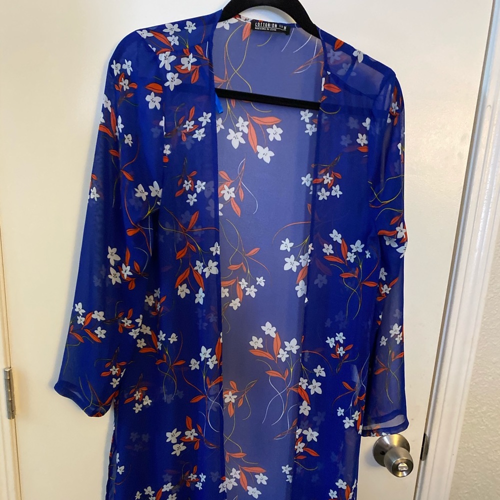 Floral kimono